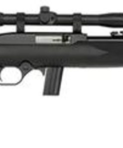 Mossberg 702 Plinkster Scope Combo SA 22LR, Scope 18" Barrel, Synthetic Black Stock, 10rd