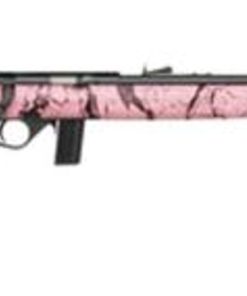 Mossberg Model 802 Plinkster 22LR 18" Blued Barrel Sport Grip Synthetic Pink Marble Stock 10rd