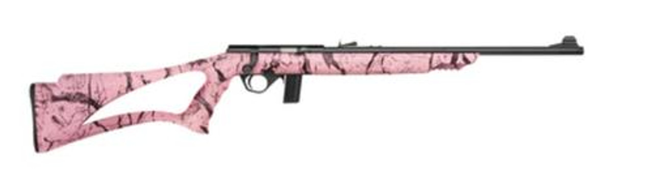 Mossberg Model 802 Plinkster 22LR 18" Blued Barrel Sport Grip Synthetic Pink Marble Stock 10rd Mossberg Model 802 Plinkster 22LR 18" Blued Barrel Sport Grip Synthetic Pink Marble Stock 10rd