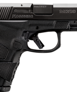 Mossberg MC-2 Compact 9mm, 4" Barrel, Black, 3 Dot Sights, Flat Profile Trigger, 2 Mags, 1-13Rd and 1-15Rd