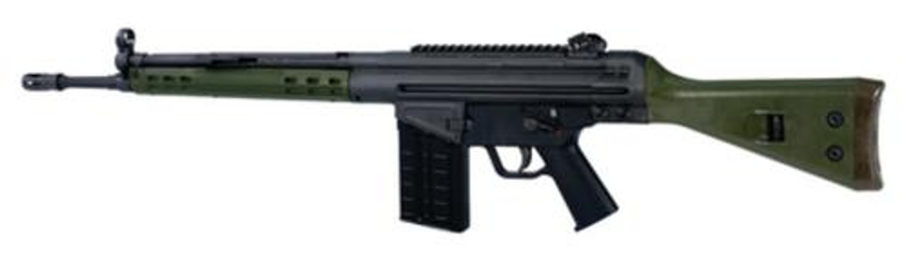 PTR Industries Model G.I. R .308/7.62 18" Tapered Barrel Parkerized Finish Classic Fixed Stock Olive Drab Green 20rd Mag PTR Industries Model G.I. R .308/7.62 18" Tapered Barrel Parkerized Finish Classic Fixed Stock Olive Drab Green 20rd Mag