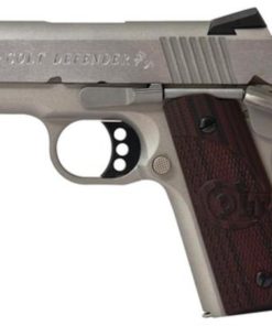 Colt Defender 45 ACP, 3", Brushed Cerakote SS, Novak Sights, G10 Grips, 7rd