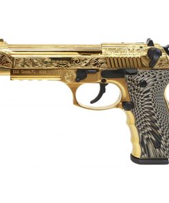 EAA Girsan Regard MC Deluxe 9mm, 4.9" Barrel, Gold Plated, 18rd