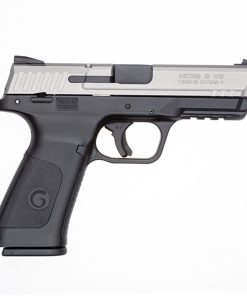 EAA Girsan MC28SA 9mm, 4.25" Barrel, Adjustable Sights, SS / Black, 15rd