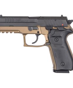 FIME Rex Zero 1S 9mm, 4.3" Barrel, Flat Dark Earth, Rail, Fixed Sights, 2x10rd Mags