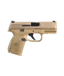FN 509 Compact 9mm, 3.7" Barrel, HiViz Front, NTS, Flat Dark Earth, 15rd