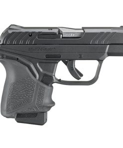 Ruger, LCP II, Semi-automatic Pistol, Double Action Only, Compact, 22 LR, 2.75" Barrel, Nylon Frame, Black, Hogue Grip Sleeve, Fixed Sights, 1-10Rd Magazine, Right Hand, Manual Safety