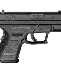 Springfield XD Sub-Compact Essential Package, .40 S&W, 3" Barrel, 12rd, Black