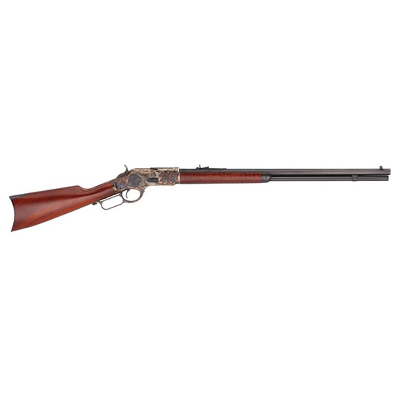 Taylor's 1873 Taylor Tuned 357 Mag, 20" Barrel, Walnut, Color Case Hardened, 10rd Taylor's 1873 Taylor Tuned 357 Mag, 20" Barrel, Walnut, Color Case Hardened, 10rd