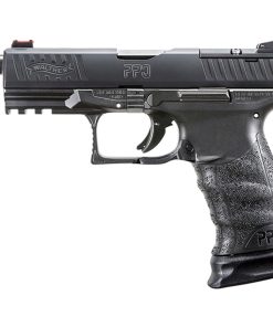 Walther PPQ Classic Q4 TAC Striker Fired, Full Size 9mm, 4.6" Threaded Barrel, Polymer Frame, Black Tenifer Finish, 3 15Rd