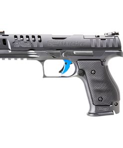 Walther PPQ Q5 Match SF Striker Fired, Full Size, 9mm, 5" Barrel, Steel Frame, Black Tenifer Finish, 10Rd, 3 Magazines,