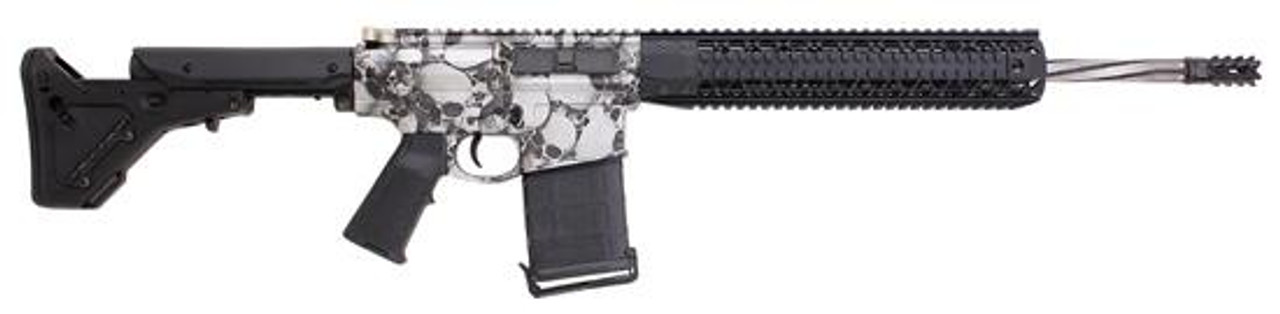 Black Rain 308 18in Barrel Quad Rail Skulls Black Rain 308 18in Barrel Quad Rail Skulls