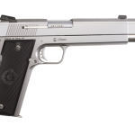 Coonan Compensated 357 Mag, 5.7", Satin Stainless, Fixed Night Sights, Black Alum Grips, 2 Mags (Special Order)