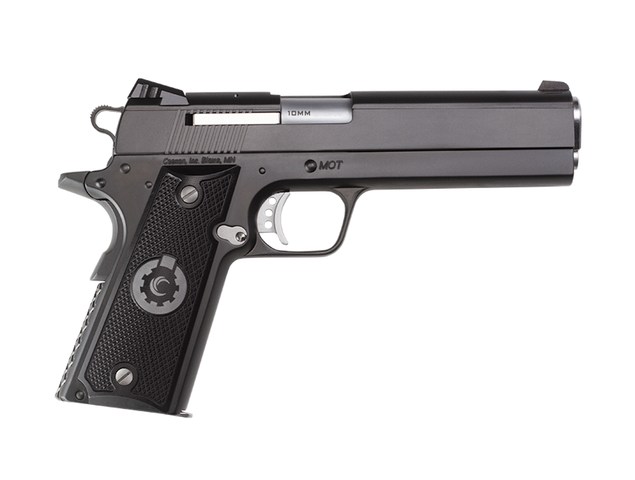 Coonan MOT 10mm, 5", Black Ionbond Stainless, Adj. Night Sights, Black Alum Grips, 2 Mags (Special Order) Coonan MOT 10mm, 5", Black Ionbond Stainless, Adj. Night Sights, Black Alum Grips, 2 Mags (Special Order)