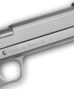 Coonan MOT 10mm, 5", Satin Stainless, Fixed Black Sights, Black Alum Grips, 1 Mag (Special Order)