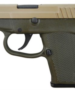 Kel-Tec P-32 .32 ACP 2.68" Barrel Cerakote Tan Slide Cerakote Olive Drab Green Grip/Frame Double Action Only 7rd