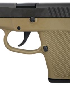 KelTec P-3AT .380 ACP 2.76" Cerakote Tan Grip/Frame, 6 Rd Mag