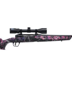 Savage Axis II XP Compact 6.5 Creedmoor, 20" Barrel, Muddy Girl, Matte Black, Bushnell Banner 3-9x40mm, 4rd