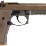 Beretta M9A3 9mm Flat Dark Earth 5" 17 Round Safety / Decocker