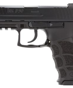 HK P30, Semi-automatic, DA/SA, 9mm, 3.85" Barrel, Polymer Frame, Black, 17Rd, 2 Magazines