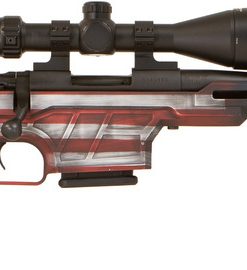 Howa Mini EXCL Lite 7.62x39mm, 20" TB, GamePro Scope, Folding HTI Stock, American Flag Cerakote, 5rd