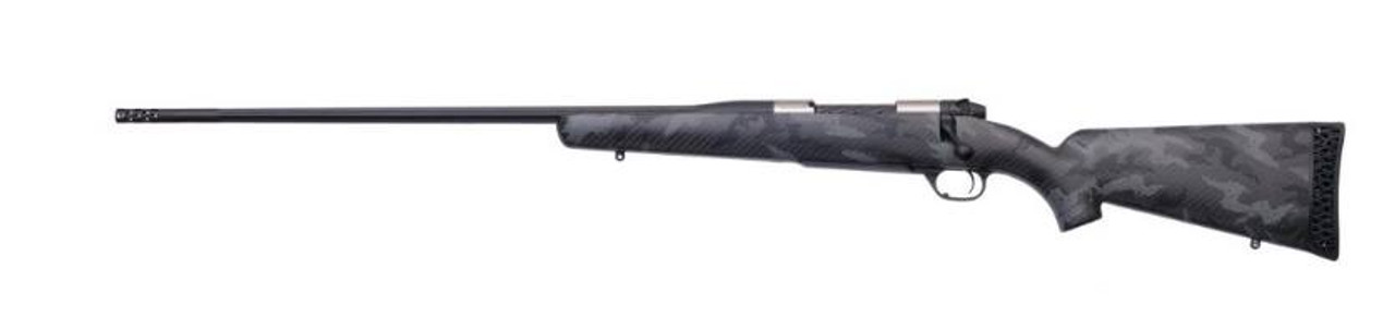 Weatherby Mark V Back Country Titanium 257 Weatherby Mag, 26" Barrel, Carbon Fiber Gray Sponge Patterns, Graphite Black Cerakote, Left Hand, 3rd Weatherby Mark V Back Country Titanium 257 Weatherby Mag, 26" Barrel, Carbon Fiber Gray Sponge Patterns, Graphite Black Cerakote, Left Hand, 3rd
