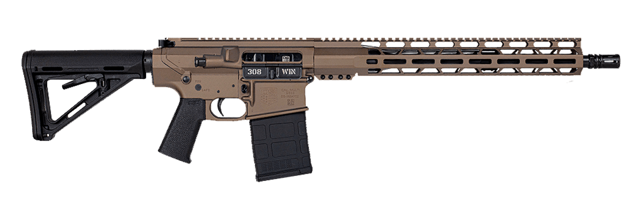 Diamondback Firearms DB10, Semi-automatic, AR, 308 Winchester, 16" Barrel, A2 Flash Hider, Flat Dark Earth Color, Magpul MOE-K Pistol Grip, Magpul MOE Carbine Stock, 15" M-Lok Rail, 20Rd, Gen M3 PMAG Diamondback Firearms DB10, Semi-automatic, AR, 308 Winchester, 16" Barrel, A2 Flash Hider, Flat Dark Earth Color, Magpul MOE-K Pistol Grip, Magpul MOE Carbine Stock, 15" M-Lok Rail, 20Rd, Gen M3 PMAG