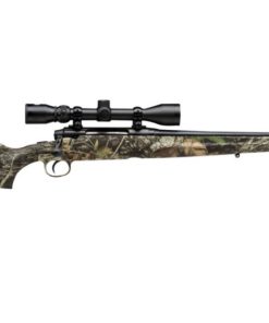 Savage Axis XP Compact 6.5 Creedmoor, 20" Barrel, Mossy Oak Break-Up, Matte Black, Weaver 3-9x40mm, 4rd