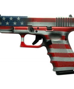 Glock G19 Gen4 9mm, 4" Barrel, American Flag, 15rd