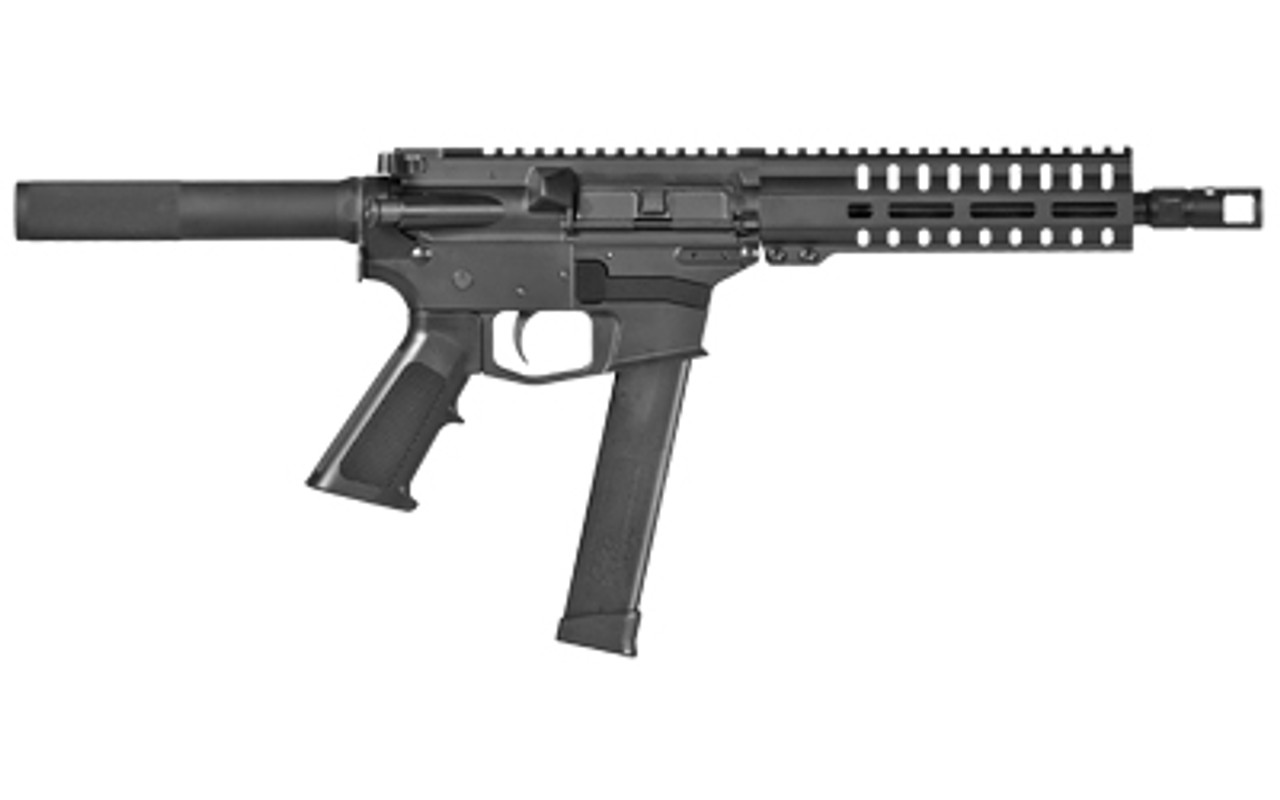 CMMG Banshee 100 10mm, 8" Barrel, Black, Glock Magazine, SV Brake, Threaded .578-28, M-Lok RML7 Handguard, A2 Grip, 30rd CMMG Banshee 100 10mm, 8" Barrel, Black, Glock Magazine, SV Brake, Threaded .578-28, M-Lok RML7 Handguard, A2 Grip, 30rd