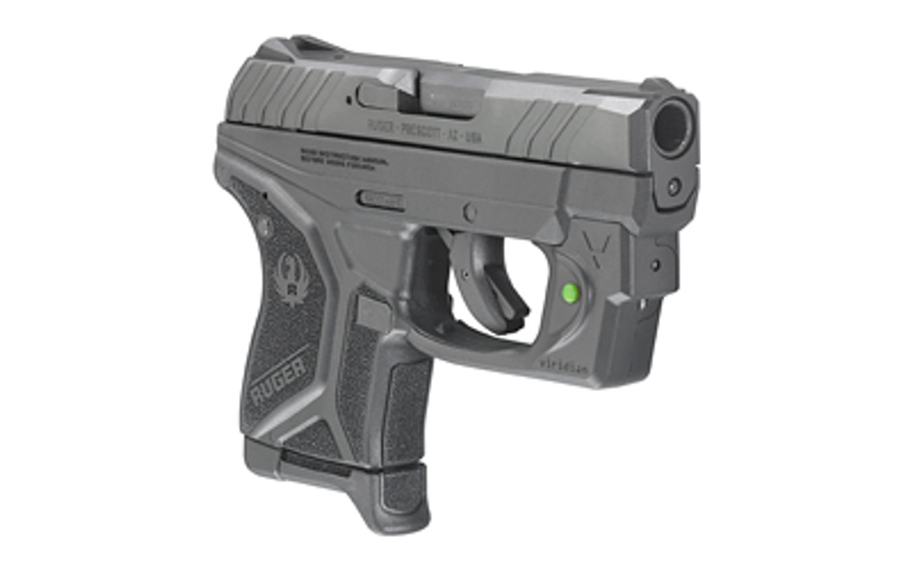 Ruger LCP II, .380 ACP, 2.75", 6rd, Green Viridian Laser, Fixed Sights Ruger LCP II, .380 ACP, 2.75", 6rd, Green Viridian Laser, Fixed Sights