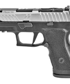 ZEV Technologies Z320 XCOMPACT, Octane Gun Mod, 9mm, 3.6" Barrel, Black Frame/Titanium Gray Slide, Fiber Optic Combat Sights, RMR Optic Cut, 2-15Rd Mags