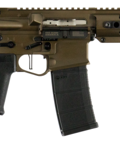Patriot Ordnance Factory Renegade Plus 5.56x45mm NATO 10.50" 30+1 Burnt Bronze Mission First Battlelink Stock Black Polymer Grip