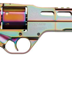 Chiappa Firearms Rhino, 60DS, Revolver, Double/Single Action, 357 Magnum/38 Spl, 6" Barrel, Alloy Frame, Nebula Mix Color Finish, Blue Laminate Medium Grips, 6Rd