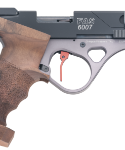 Chiappa FAS 6007 22 LR 5.63" Barrel, Black Anodized Aluminum Right Handed Adjustable Match Walnut Grip, 5rd Mag