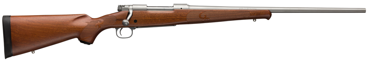 Winchester 70 Featherweight 300 Winchester Short Magnum, 24" Barrel, Grade I Walnut Stock, Stainless Steel, 3rd Winchester 70 Featherweight 300 Winchester Short Magnum, 24" Barrel, Grade I Walnut Stock, Stainless Steel, 3rd