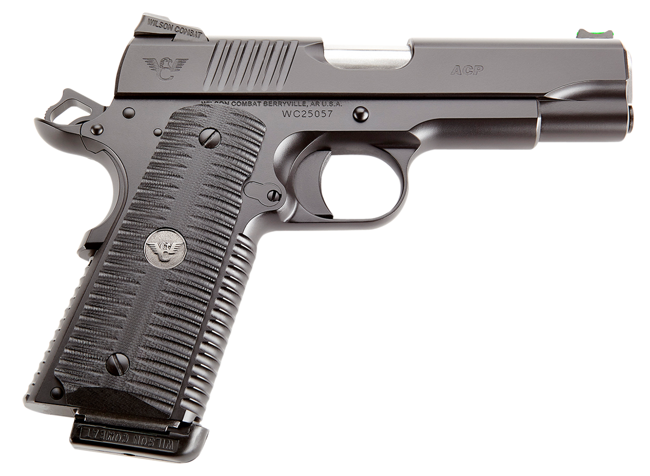 Wilson Combat 1911 EDC X9L, 9mm, 5",, , Black Armor-Tuff, Black G10, Rail, 15 rd Wilson Combat 1911 EDC X9L, 9mm, 5",, , Black Armor-Tuff, Black G10, Rail, 15 rd