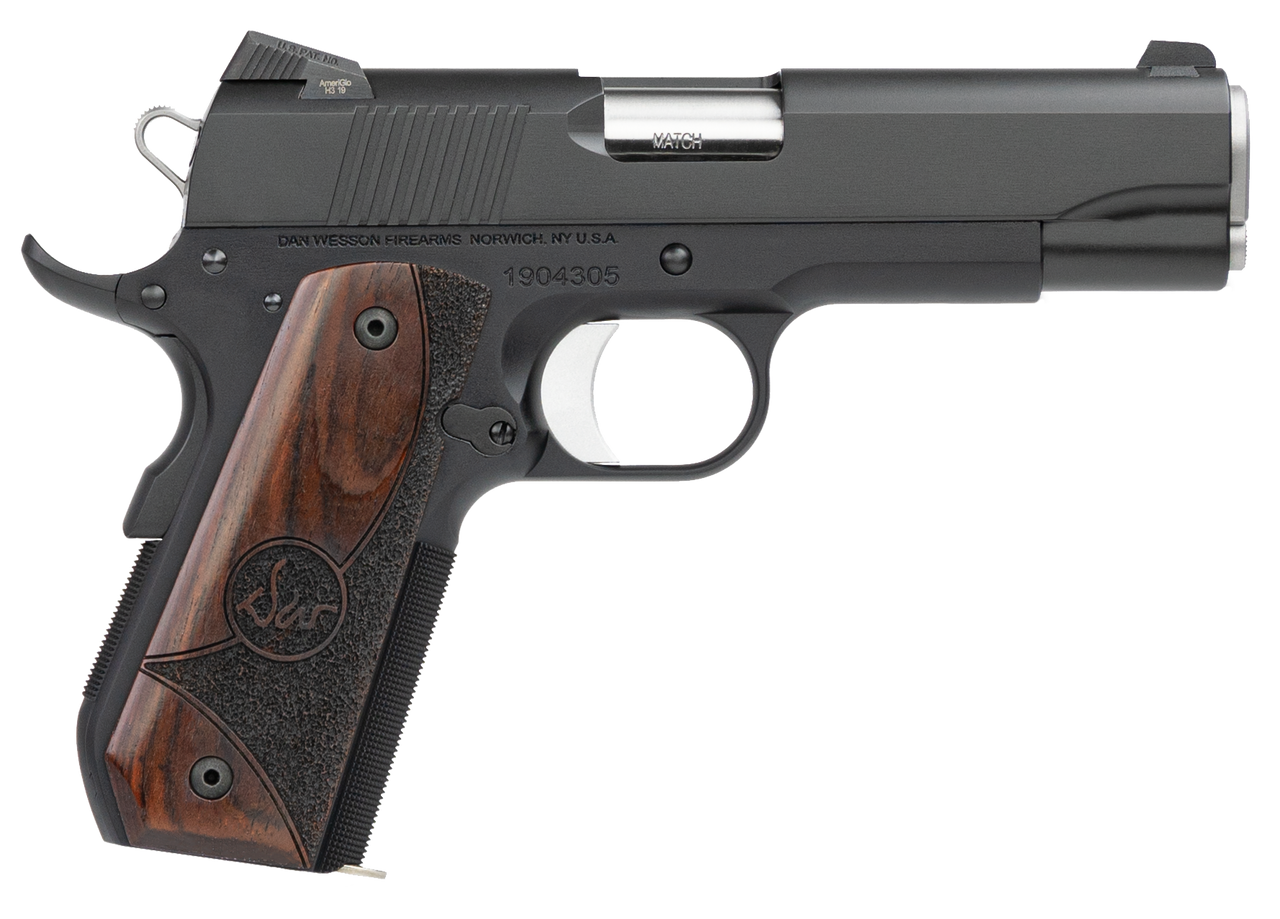 Dan Wesson Guardian 38 Super 4.25" Barrel Black Duty Finish Stainless Steel Wood Grip, 9rd Mag Dan Wesson Guardian 38 Super 4.25" Barrel Black Duty Finish Stainless Steel Wood Grip, 9rd Mag