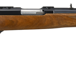 Ruger 77 44 Magnum, 18.5" Threaded Barrel, 11/16X24 Threads, Blued Finish, Walnut Stock, Adjustable Rear Sight, Bead Front Sight, 4rd