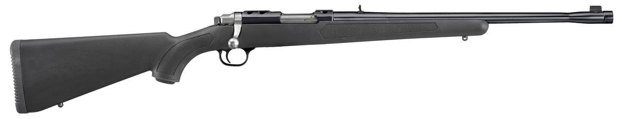Ruger 77 44 Magnum, 18.5" Threaded Barrel, 11/16X24 Threads, Blued Finish, Adjustable Rear Sight, Bead Front Sight, 4rd Ruger 77 44 Magnum, 18.5" Threaded Barrel, 11/16X24 Threads, Blued Finish, Adjustable Rear Sight, Bead Front Sight, 4rd