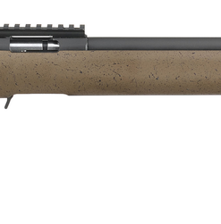 Ruger American Rimfire LRT .22 LR, 22" Threaded Barrel, Brown, 10rd