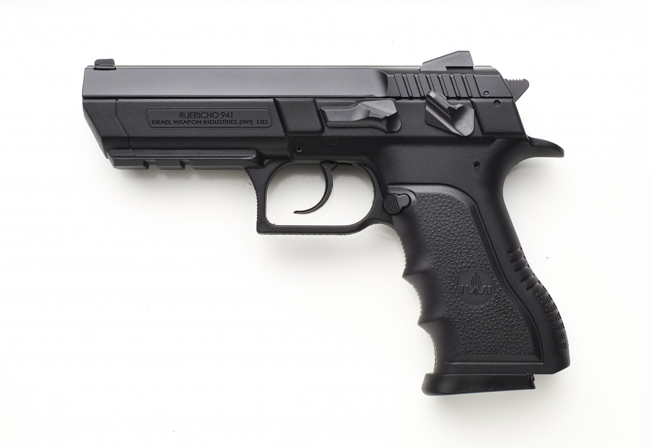 IWI US Jericho 941 9mm 4.40" 10+1 Black Steel Slide Black Polymer Grip IWI US Jericho 941 9mm 4.40" 10+1 Black Steel Slide Black Polymer Grip