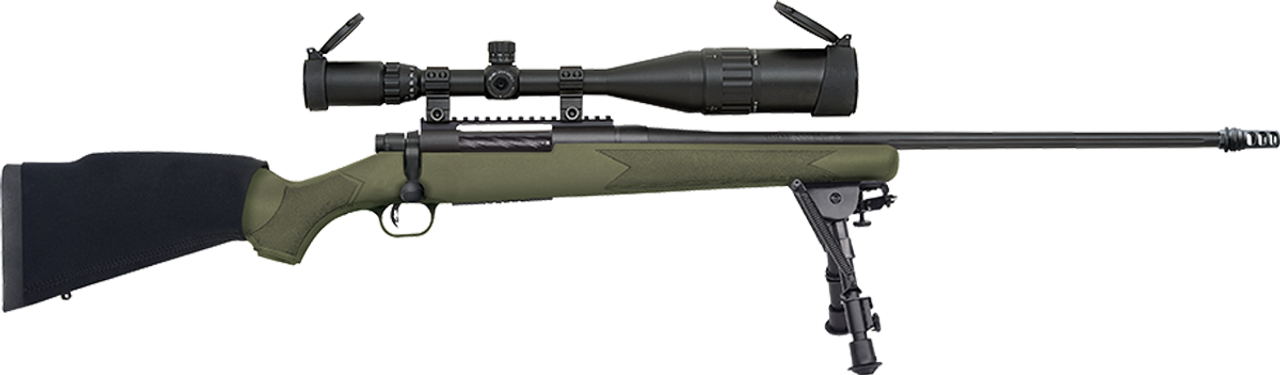 Mossberg Patriot Night Train 300 Win Mag, 24" Olive DrabGreen Matte Blued, 3rd Mossberg Patriot Night Train 300 Win Mag, 24" Olive DrabGreen Matte Blued, 3rd