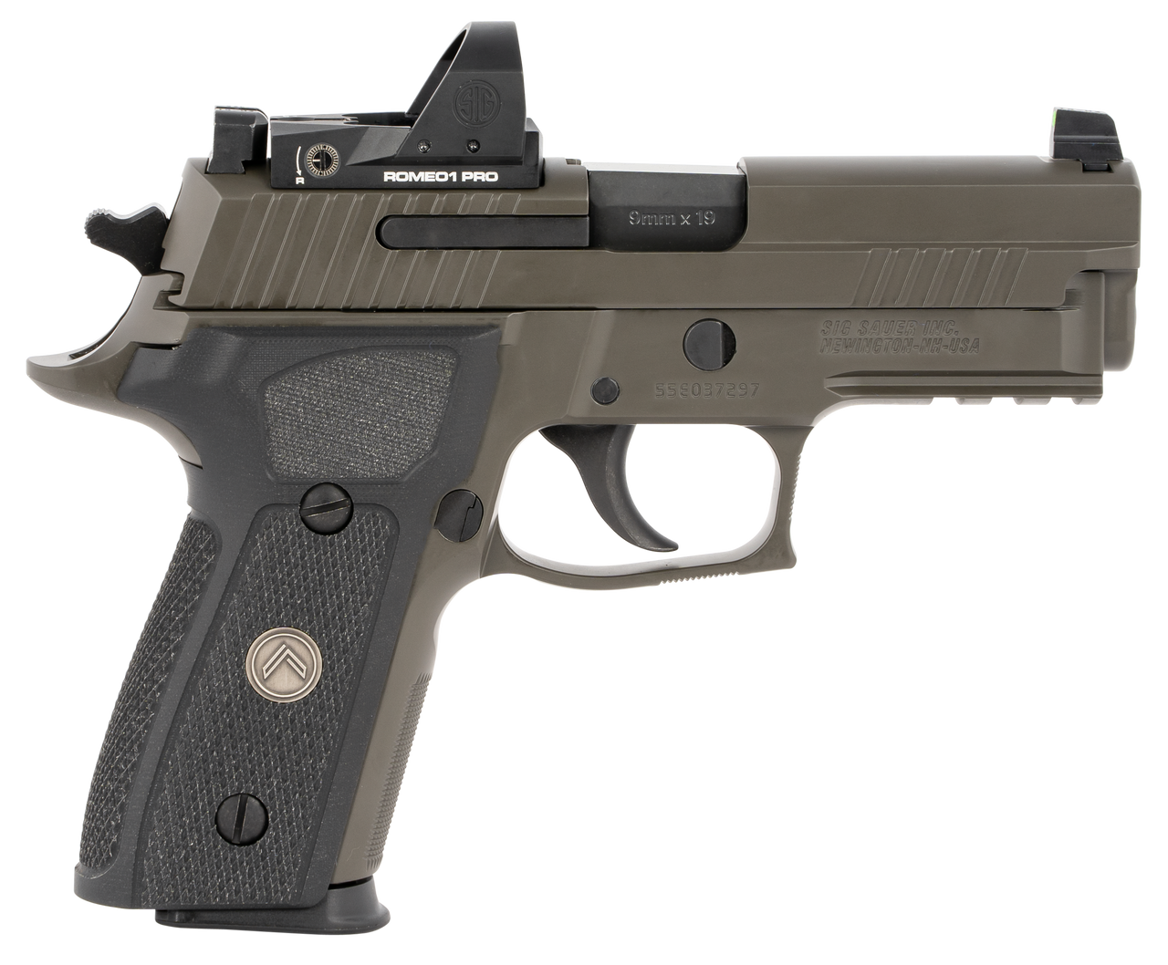 Sig P229 Legion RXP, DA/SA, Compact, 9mm, 3.9" Barrel, Alloy Frame, Legion Gray Finish, G10 Grips, Night Sights, Romeo1 Pro Reflex Optic, 10Rd, 3 Magazines Sig P229 Legion RXP, DA/SA, Compact, 9mm, 3.9" Barrel, Alloy Frame, Legion Gray Finish, G10 Grips, Night Sights, Romeo1 Pro Reflex Optic, 10Rd, 3 Magazines