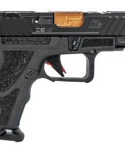 ZEV Technologies O.Z-9 Compact 9mm, 4" Bronze Threaded Barrel, Steel Frame, Polymer Grip, Black, 15rd