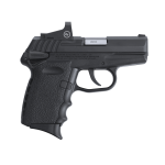 SCCY Industries CPX-1 RD 9mm 3.10" 10+1 Black Nitride Stainless Steel Slide Crimson Red Polymer Grip CTS-1500 Red Dot