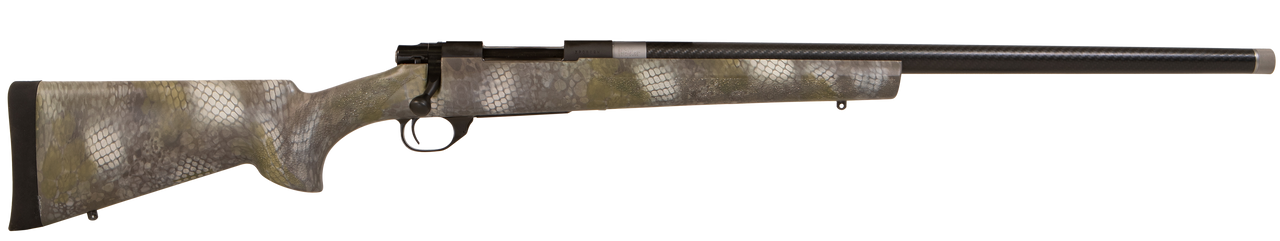 Howa 1500, Bolt Action Rifle, 6.5 Creedmoor, 24" Threaded Barrel, Hogue Carbon Fiber Kratos Camo Stock, Manual Safety Howa 1500, Bolt Action Rifle, 6.5 Creedmoor, 24" Threaded Barrel, Hogue Carbon Fiber Kratos Camo Stock, Manual Safety