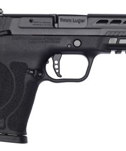 Smith & Wesson Performance Center Shield EZ Compact, 9mm, 3.8" Ported Barrel, Thumb Safety, Hi-Viz Litewave H3 Tritium/Lightpipe Sights