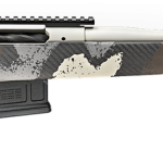 Springfield Model 2020 Waypoint 308 Win, 20" Fluted Stainless Barrel, SA Radial Brake, Tan, Desert Verde Cerakote, Ridgeline Camo Adj Carbon Fiber Stock M-LOK, TriggerTech Adj Trigger, AICS 5rd Mag