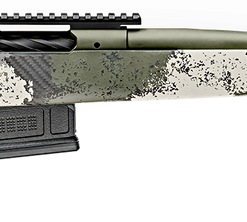 Springfield Model 2020 Waypoint 6MM Creedmoor, 20" Carbon Fiber Barrel, SA Radial Brake, Green, Mil-Spec Green Cerakote, Evergreen Camo Adj Carbon Fiber Stock M-LOK, TriggerTech Adj Trigger, AICS 5rd Mag